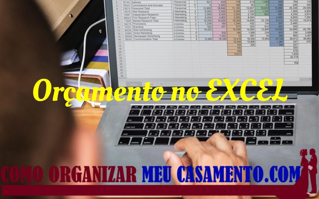 Orçamento no EXCEL